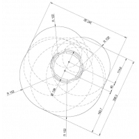 Euromet Fixation pour structure 50 mm anthracite - Vue 2